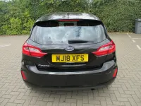 Used Ford Fiesta Zetec 83 HP (61 kW) 2018 Black Hatchback