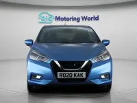 Begagnad Nissan Micra S 101 HK (74 kW) 2020 Blå Halvkombi