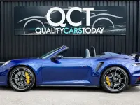 Used Porsche 911S 550 HP (404 kW) 2021 Blue Cabriolet