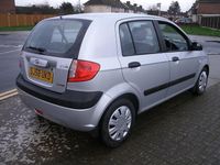 Used Hyundai Getz 95 HP (69 kW) 2008 Silver Hatchback