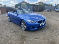 Used BMW 435 M Sport 308 HP (226 kW) 2016 Blue Cabriolet