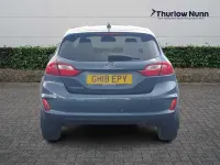 Used Ford Fiesta Titanium 100 HP (73 kW) 2018 Blue Hatchback