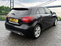 Used Mercedes A180 109 HP (80 kW) 2016 Black Hatchback