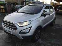 Used Ford Ecosport Zetec 125 HP (91 kW) 2018 Silver SUV