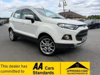 Used Ford Ecosport Titanium 95 HP (69 kW) 2017 White SUV