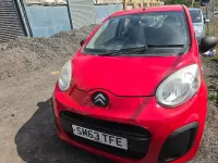 Used Citroën C1 2014 Red Hatchback
