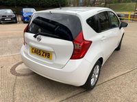 Used Nissan Note Acenta 80 HP (58 kW) 2016 White Hatchback