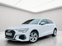 Begagnad Audi A3 Sportback e-tron S-Line 2021 Vit Halvkombi