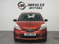Used Toyota Yaris 2011 Red Hatchback