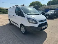 Used Ford Transit Custom 100 HP (73 kW) 2016 White Van
