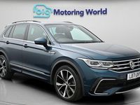 Used VW Tiguan R-line 150 HP (110 kW) 2022 Blue SUV