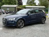 Used Audi A3 150 HP (110 kW) 2016 Blue Hatchback