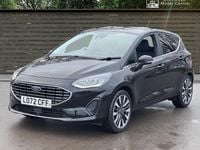 Used Ford Fiesta Titanium X 125 HP (91 kW) 2022 Black Hatchback