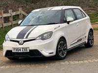 Used MG MG3 106 HP (77 kW) 2014 White Hatchback