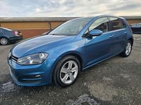 Usado VW Golf VII Edition 110 HP (80 kW) 2017 Azul Citadino