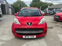 Used Peugeot 107 68 HP (50 kW) 2011 Red Hatchback