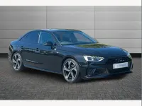 Used Audi A4 Black Edition 150 HP (110 kW) 2024 Mythos black Sedan