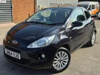 Used Ford Ka Zetec 69 HP (50 kW) 2015 Black Hatchback