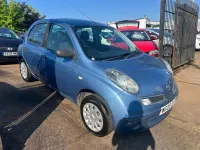Used Nissan Micra Visia 2009 Blue Hatchback