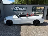 Used Mercedes C220 AMG Line Premium Plus 2017 White Cabriolet