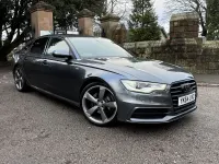 Used Audi A6 Black Edition 2014 Grey Sedan