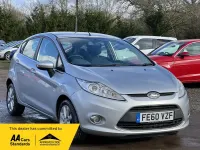 Used Ford Fiesta Zetec 95 HP (69 kW) 2010 Silver Hatchback