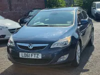 Used Vauxhall Astra Elite 2011 Blue Hatchback