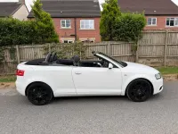 Used Audi A3 Cabriolet S-Line 140 HP (102 kW) 2011 White Cabriolet