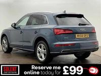 Used Audi Q5 S-Line 187 HP (137 kW) 2018 Blue SUV