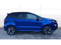 Used Ford Ecosport ST-Line 125 HP (91 kW) 2018 Blue SUV