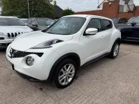 Begagnad Nissan Juke Acenta 2016 Vit SUV