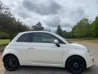 Käytetty Fiat 500 Lounge 85 HP (62 kW) 2015 Valkoinen Viistoperä