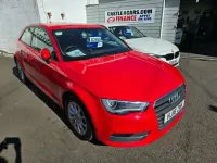 Begagnad Audi A3 150 HK (110 kW) 2016 Röd Halvkombi