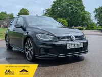 Used VW Golf VII R-line 2018 Black Hatchback