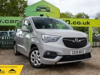 Used Vauxhall Combo S 110 HP (80 kW) 2019 Grey MPV