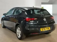 Used Vauxhall Astra S 110 HP (80 kW) 2016 Black Hatchback
