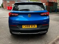 Used Vauxhall Grandland X 130 HP (95 kW) 2019 Blue SUV