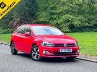 Used VW Polo Match 78 HP (57 kW) 2020 Red Hatchback