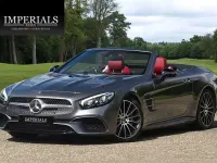 Used Mercedes SL400 AMG line 2017 Grey Cabriolet