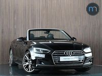 Used Audi A5 Cabriolet Advanced 190 HP (139 kW) 2019 Black Cabriolet