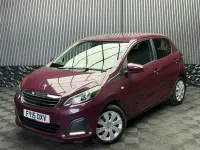 Used Peugeot 108 Active 2015 Mauve/purple Hatchback