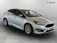 Used Ford Focus ST-Line 140 HP (102 kW) 2018 Silver Hatchback