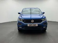 Used VW T-Roc R-line 150 HP (110 kW) 2019 Blue SUV