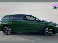 Used Peugeot 308 Allure 128 HP (94 kW) 2022 Green Hatchback
