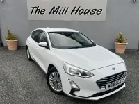 Used Ford Focus Titanium 125 HP (91 kW) 2019 White Hatchback