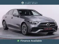 Usado Mercedes C300e AMG line 2022 Cinzento Sedan