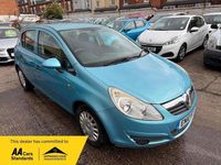 Used Vauxhall Corsa S 64 HP (47 kW) 2010 Blue Hatchback