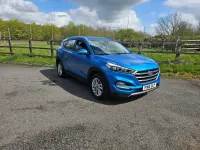 Used Hyundai Tucson SE 116 HP (85 kW) 2016 Blue SUV