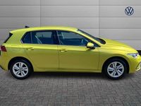 Used VW Golf VIII Life 110 HP (80 kW) 2021 Yellow Hatchback