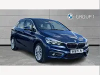 Used BMW 220 Luxury Line 192 HP (141 kW) 2017 Blue Hatchback